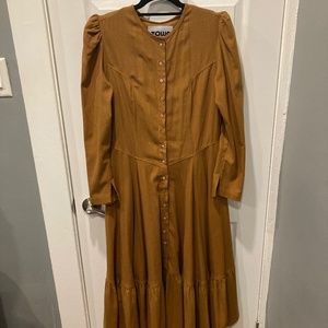 Town Clothes Rosa Prairie Dress Copper - M